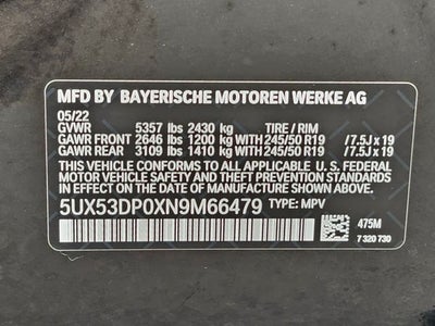 2022 BMW X3 xDrive30i