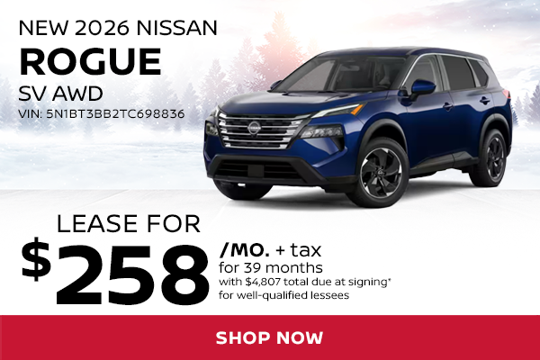 New 2026 Nissan Rogue SV AWD